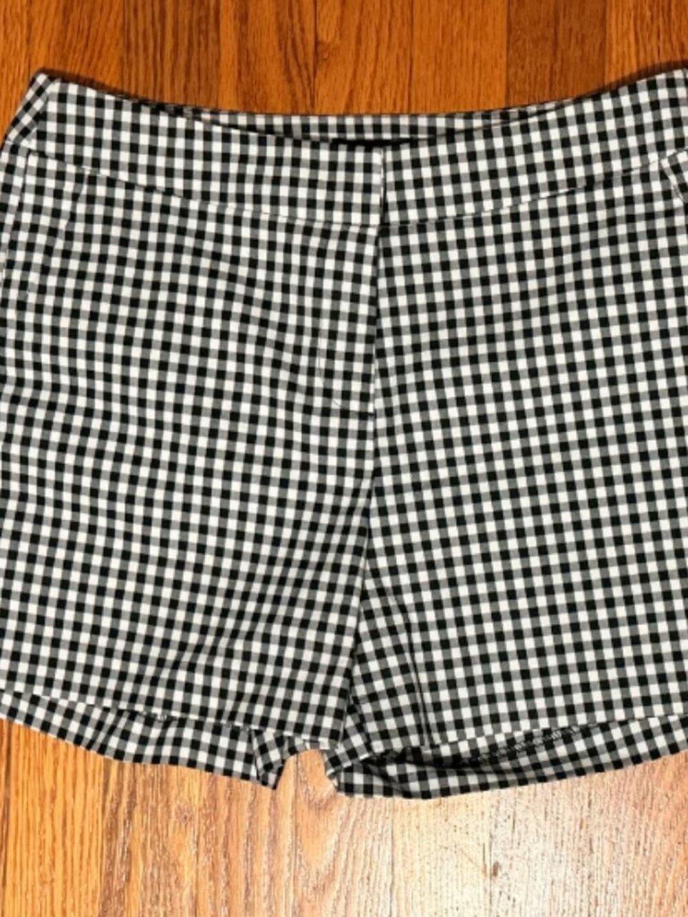 Willi Smith Black & White Gingham Shorts Women’s Size 10